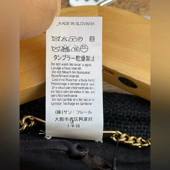 Les Copains Made In Italy linen blend blazer  48/12 - Picture 8 of 15